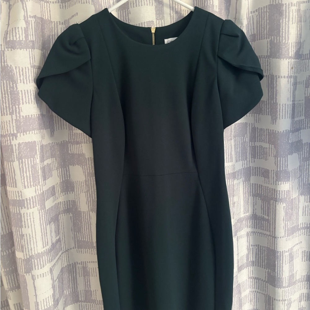 Calvin Klein Dark Green Midi Dress